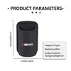 Car Leather Cup Holder Hang Drink Storage Box Accessories For BMW Performance M E87 E30 E46 E28 F35 G20 E93 F20 X3 X WS4