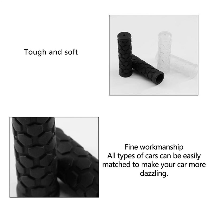 2PCS Bicycle Grips Mountain Handlebars Gloves Non-slip Rubber Grips Long And Short Cycling Equipment Bicycle Turn Handle Grips