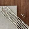 Handmade Thai Silver Triangle Fragment Beads Bracelet DIY Accessories 0004