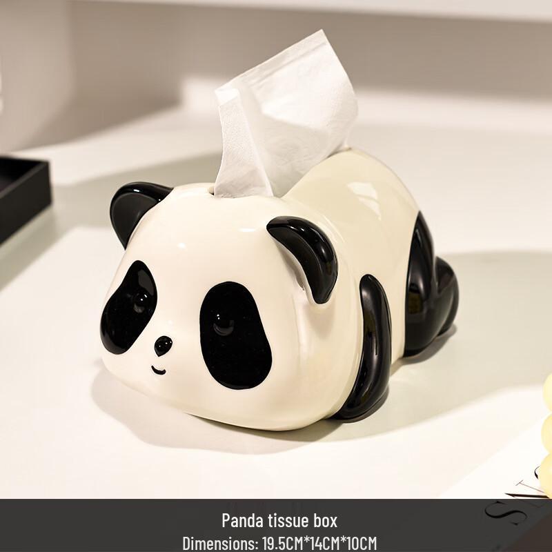 Cute Ceramic Animal Tissue Box Holder