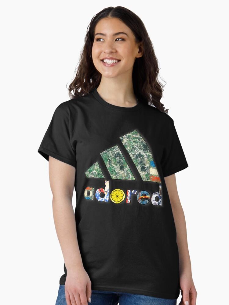 Oasiss The Stone Roses Adored 80_s Sports Lemon Design Classic T-Shirt