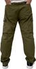Outdoor Products Herrkläder TC Weather Mesh-fodrade Klätterbyxor med Cargo-fickor, Khaki, Storlek L, 42
