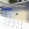 ALH1 for ABS Carbon Chrome Black Logo Letters Emblem Car Rear Trunk Letters For Tesla Model 3 Y X S Accessories