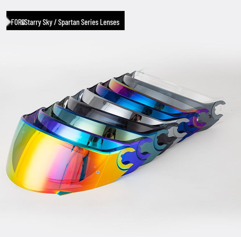 SPARTAN Visor-Compatible Motorcycle Helmet for Starry Sky Gen 1-2 / Spartan / D-Skwal Gen 1-2