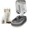 M-Modern-Pet Dog Feeder Cat Automatic Fountain Drinking Water Feeding Bowl