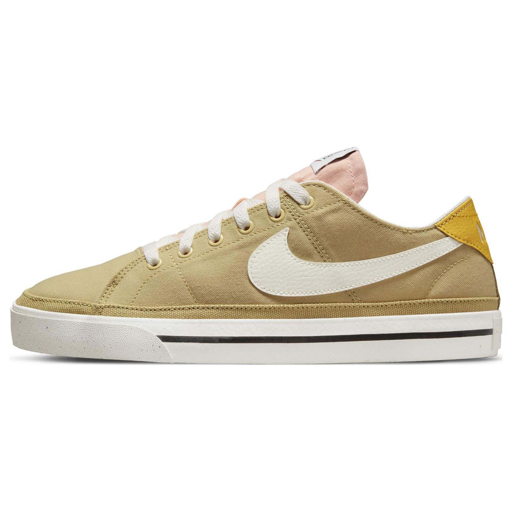 

new Nike Court Legacy Canvas Next Nature Wheat Grass Sail Brown White 42