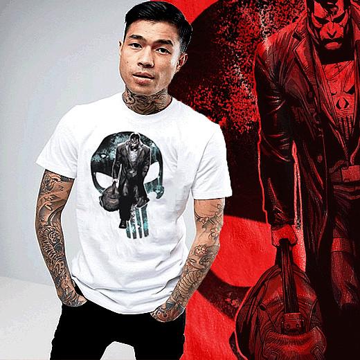 

Anime t-shirt special ops Military assassin neo tokyo cyberpunk hitman gamer tee L