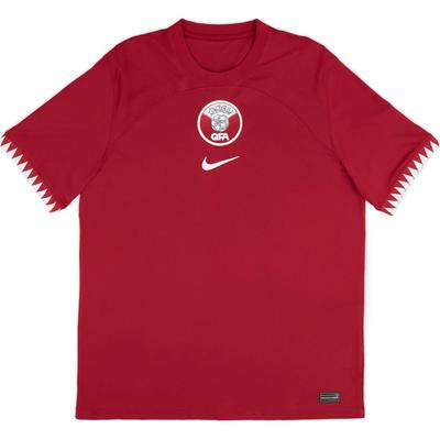 Nike Qatar 2022/23 Stadium Home Dri FIT Soccer Jersey DN0702-647