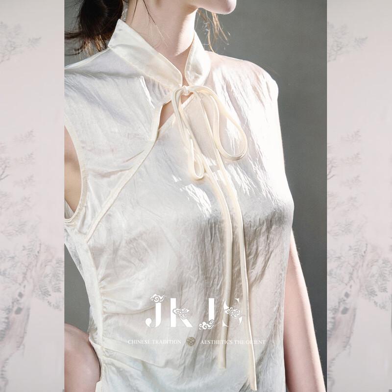 JK&JS Modern Chinese Acetate Qipao Dress