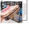 Colorful Printing Patterns Square Edge Pattern Casing Plated Phone Shell Luxury Plating Soft Phone Case for Huawei Honor Xiaomi Redmi