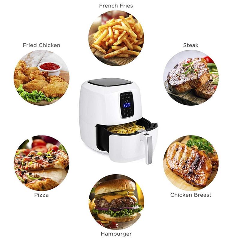 A96I-Air Fryer Accessories 11Pcs Kit 7 Inch Compatible For Air Fryer, COSORI And Other Square Airfryers Accessories