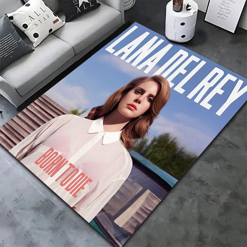 Lana Del Rey Carpet Rug for Living Room Bedroom Home Sofa Decoration,Kids play Non-slip Floor Mat