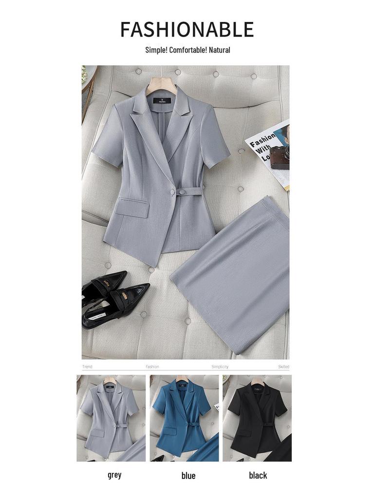 Women's Premium Summer Business Suit for Professional Office Wear