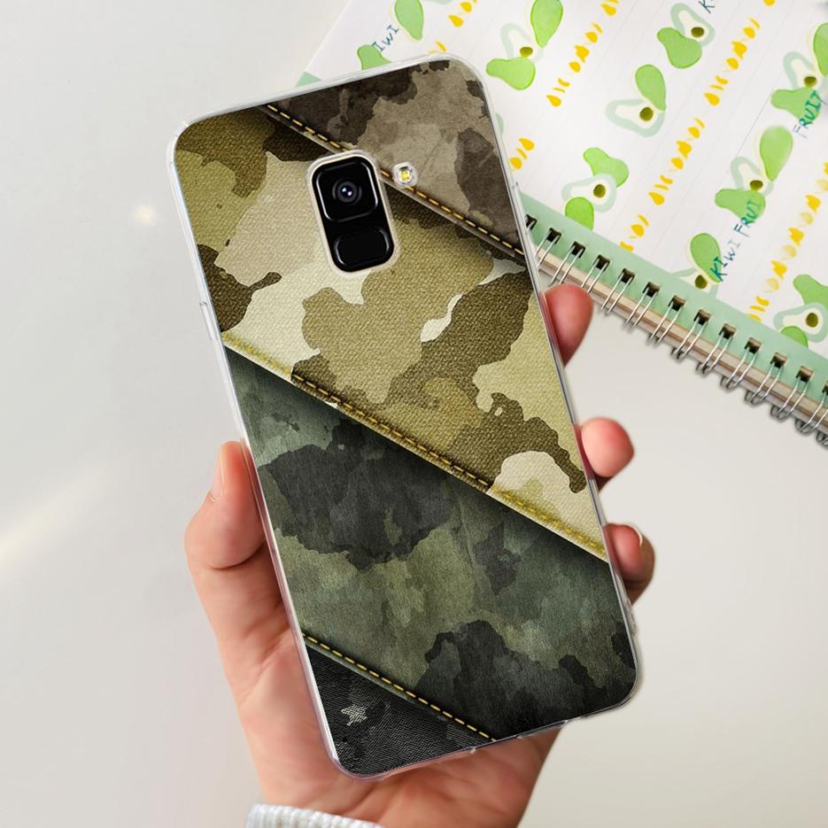 For Samsung Galaxy A8 2018 Case SM-A530F New Fashion Painted Cover Soft Silicone Phone Case For Samsung A8 Plus A8+ A730F Bumper