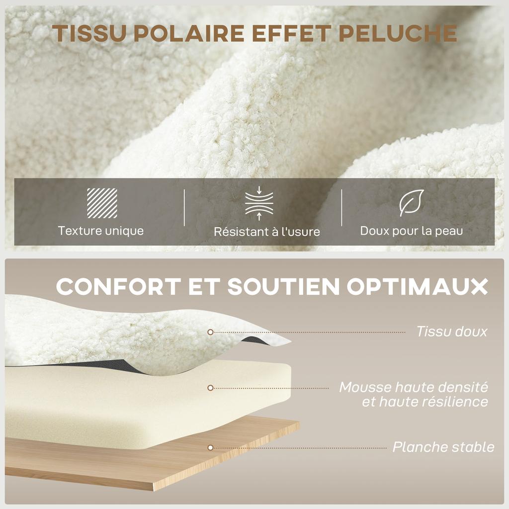 1 Seater Convertible Armchair Sofa Bed With Hidden Storage Wide And Padded Seat 72 X 85.5 X 91 Cm Cream