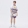 Mitchell Ness X NBA T Shirt Unisex White FC9265-LALWHIT