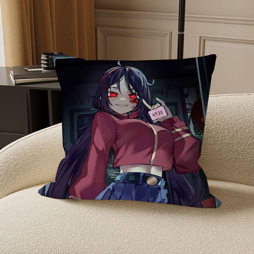Cute M-MiSide MitaS Game Pillow Anime Pillow Sofa Bed Head Pillow Cover Cushion Cover 45x45 Cm Fashion