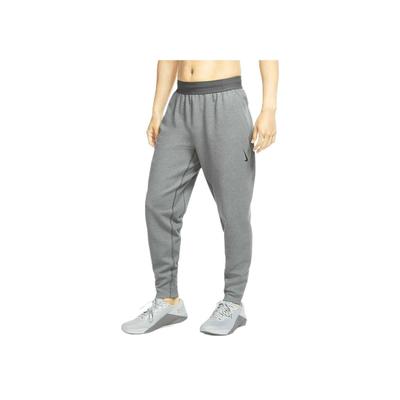 Elastic Waist Mid-Rise Logo Print Casual Pants Men Bottoms Gray CU6782-068