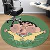 1pc Crayon Shin-chan Office Round Area Rug, Under Office Chairs Bedroom Living Room Home Decor  a1022147