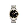 T-Classic Automatische Mechanische Uhr Herren Schwarz Gold T060.407.22.051.00