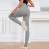 Women's Black Yoga Pants - Seamless, Hip-Lifting, Peach Butt Fit, Thin Summer Style