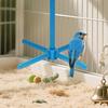 Parakeet Toys Rotatable Chewing Interactive Funny Bird Perch Stand Cage Chew Toys For Exercise Playing Small Medium Large Conure