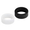 2Pcs Smart Ring Silicone Cover Thin Lightweight Skin Friendly Smart Ring Protector Silicone Elastic Case Black and