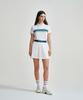 SERGIO TACCHINI W Flying Small Pleated Skirt (White)