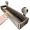 Shower Suction Shelf Shower Shelves Suction Wall Holder Towel Holder Rack With Hooks Storage Organizer Wall Mount Bathroom