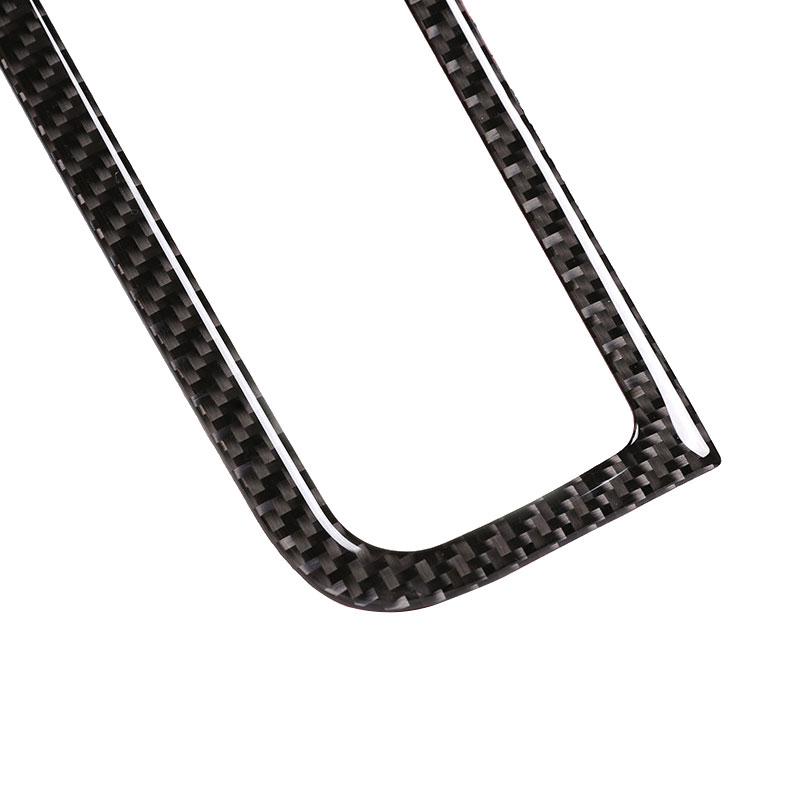 Pentru VW Touareg 2011 2012 2013 2014 2015 2016 2017 2018 Consolă centrală din fibră de carbon Capac cadru comutator aer condiționat