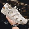 2025 Summer Hot Selling Men's Fishing Camping Shoes Lightweight Breathable Men's Mesh Casual Shoes Versatile Black Sandals
