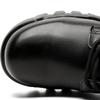 Original Design Hight Quality Spring New Street Style Leather Casual Boots For Men's Women Black Hombre Height Increasing Shoes