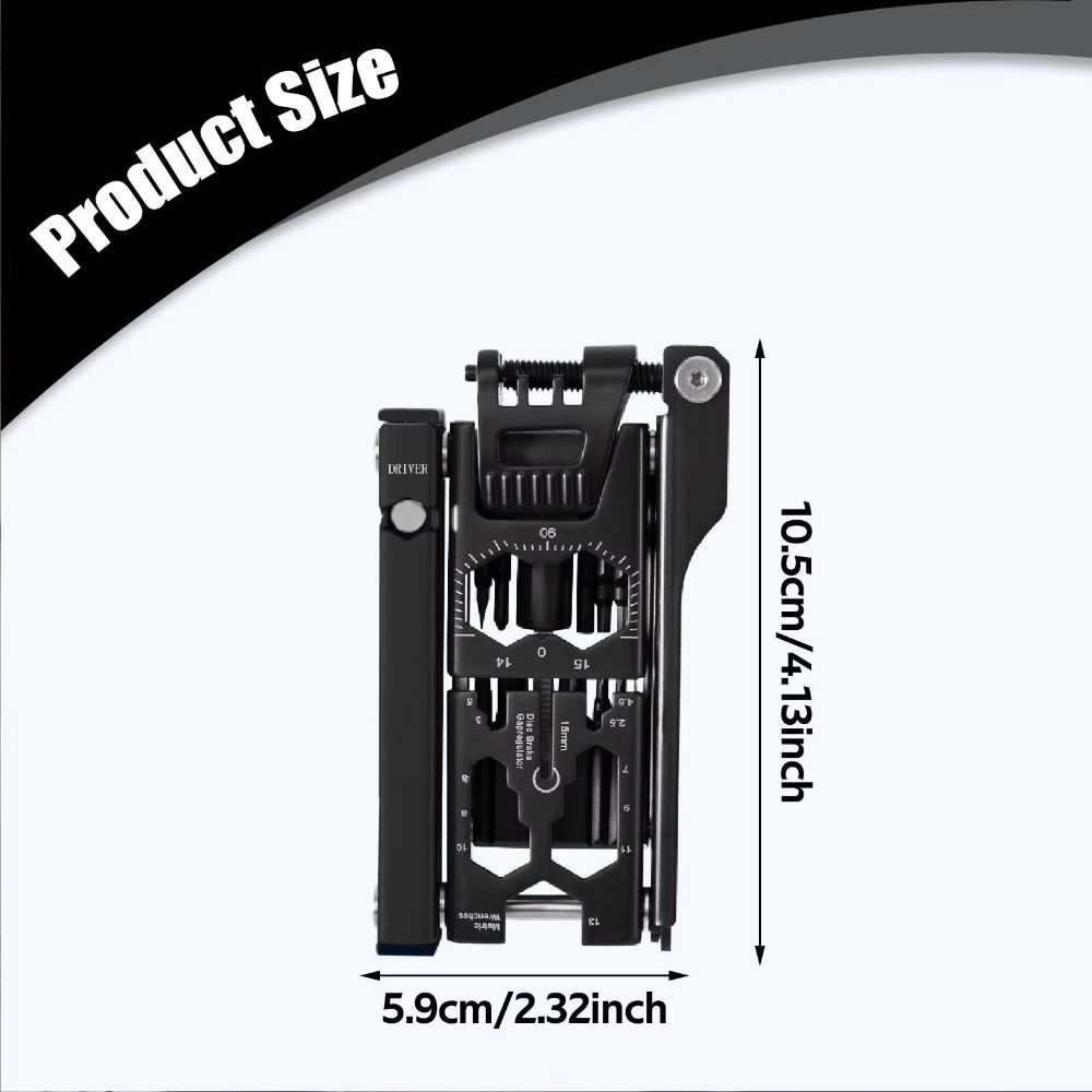Magnetic Bicycle Repair Kit Portable Detachable Tool Kit Combo Set Bike Multi Tool Outdoor Cycling