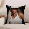 Singer Beyonce Cowboy Pillow Case Office Cushions Suitable For Sofa Car Bedroom Decorative Cushion Cover