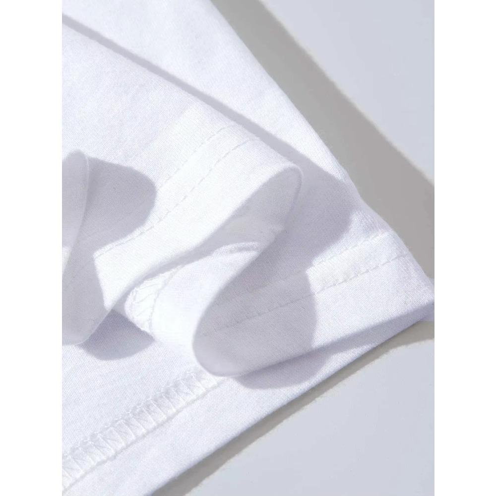 'Cat' Print T-Shirt for Men's Casual Crew Neck Short-Sleeve Fashion Summer T-Shirts Tops, Regular and Oversize Tees