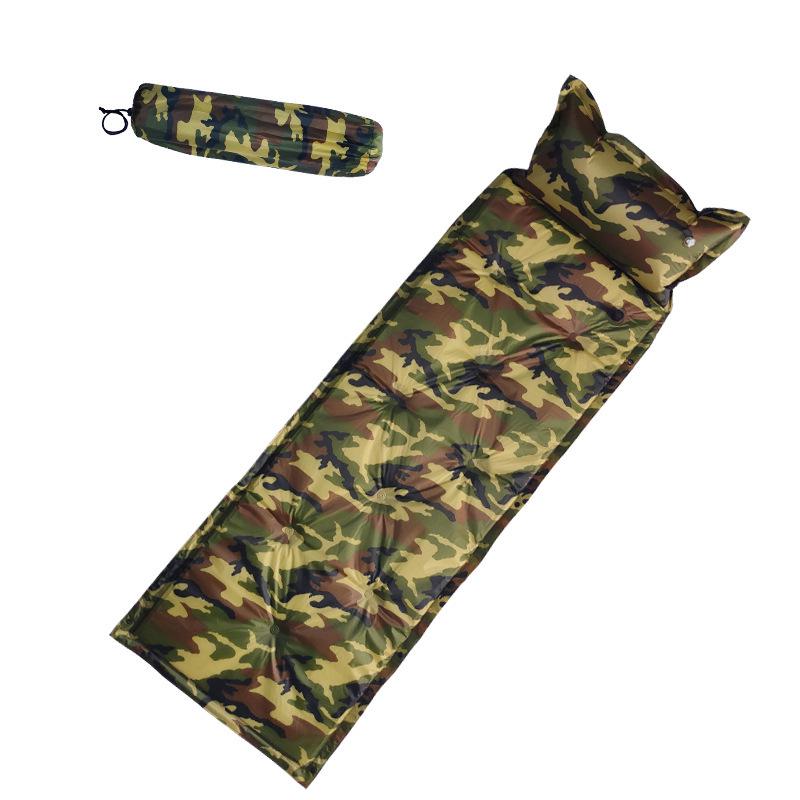 Inflatable Sleeping Pad: Moisture-Proof, Spliceable for Camping and Picnics