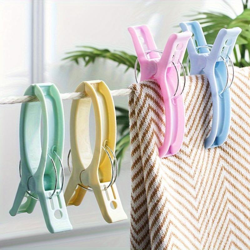 

Extra Large Quilting Clips, Multi-Functional Windproof Clothes Pins, Fastening and Storage Clips, Clothes Pins синий