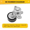 Belt Tensioner Assembly  Fit: Nissan Altima Maxima Murano Quest 3.5L EXV