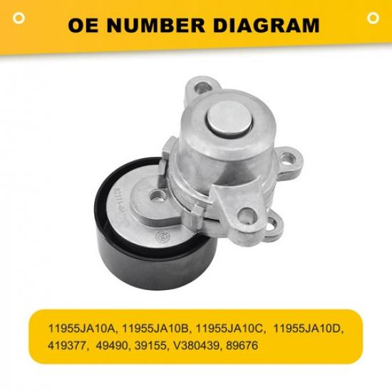 Belt Tensioner Assembly  Fit: Nissan Altima Maxima Murano Quest 3.5L EXV