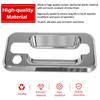 YMT Hummer H2 Door Handles Chrome Cover Trim Exterior Accessories Fit for 2003 - 2009 Hummer H2 SUV SUT Car Accessories
