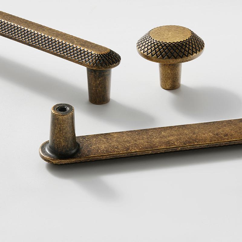 Upgrade with Solid Zinc Alloy Vintage Drawer Pulls for a Timeless Antique Brass Look