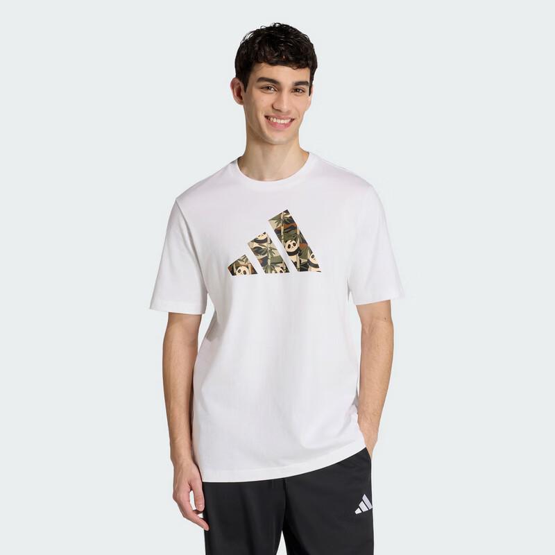 Adidas Men's Outdoor Running Loose Short-Sleeve Tee
