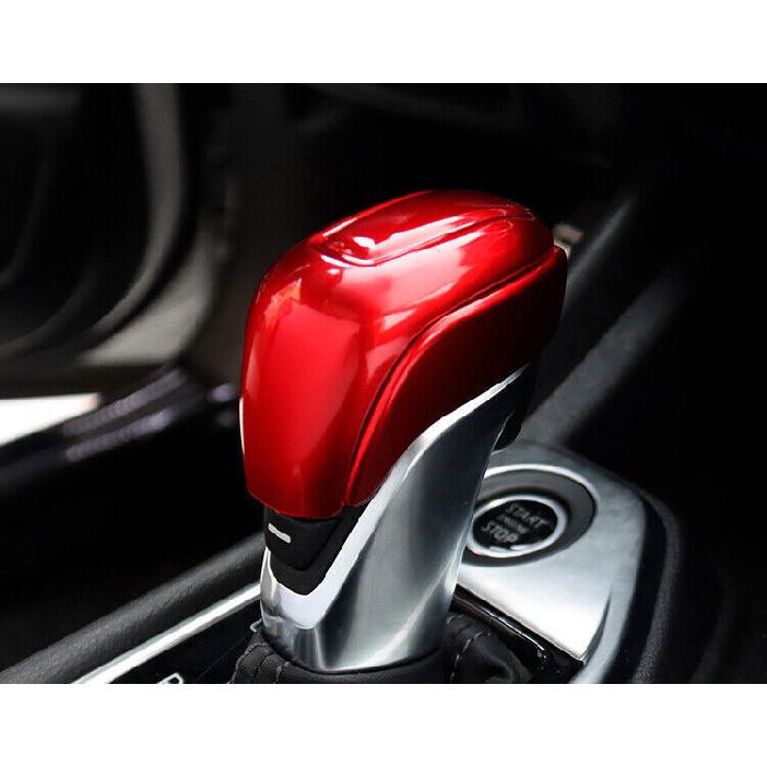 For Nissan Sentra Sylphy - Bright Red Gear Shift Knob Shifter Lever Trim
