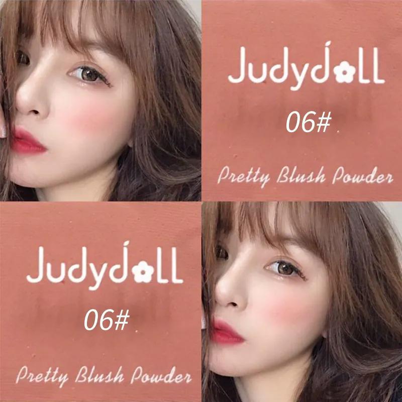 Judydoll Orange Blush Highlighter Multi-Use Cream for Contouring and Shading, Matte Face Brightening and Setting