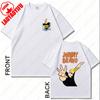 Vintage Cartoon Network Johnny Bravo Was Here Reckless Cotton Tshirt Im Pretty Graphic Print Tops Unisex Women Streetwear Tee Gift