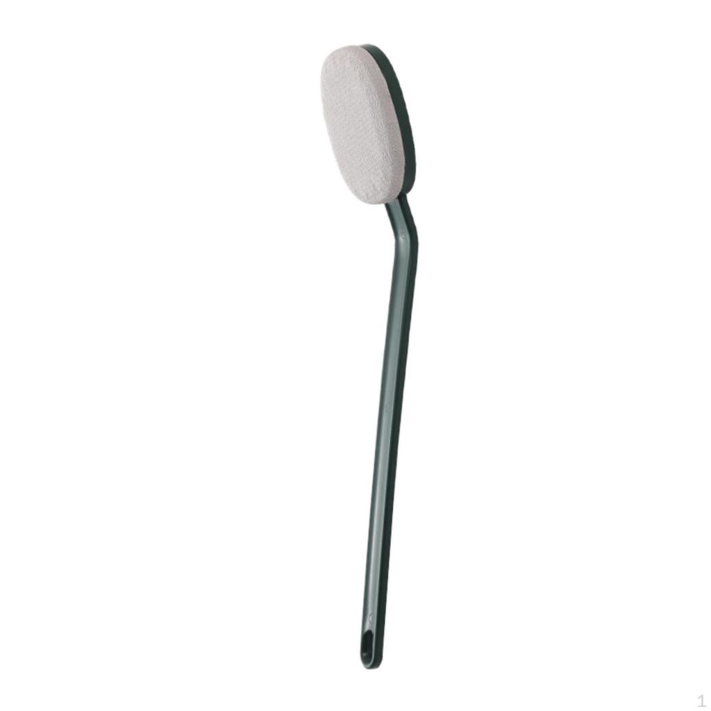 Ergonomic Body Brush, Back Long Handle, Bath Curved Head, Shower Non-Slip Grip,