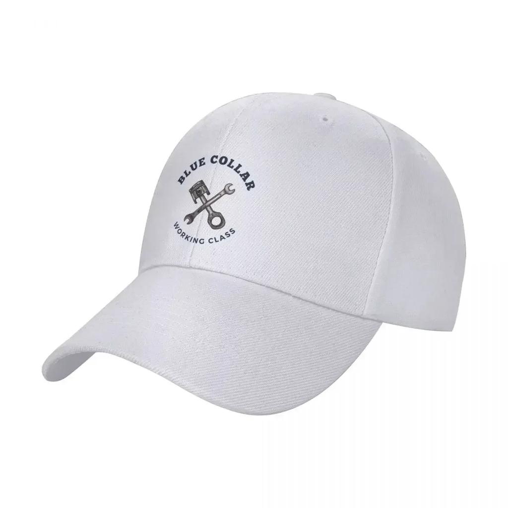 Blue Collar Working Class Baseball Cap Snap Back Hat Uv Protection Solar Hat WomenMen's