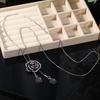 Rose long necklace sweater chain fashion personality clothes accessories direct sales high sense