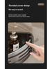 Gunmetal Punch-Free Space Aluminum Corner Bathroom Shelf