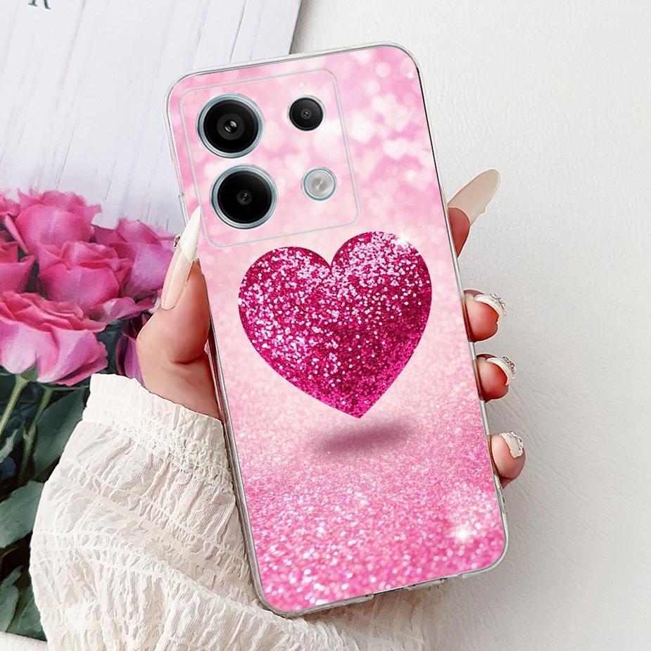 For Xiaomi Redmi Note 13 Pro 4G Case Luxury Popular Painted Cover Soft Slim Phone Case For Redmi Note 13 Pro Plus Note13 5G Bags